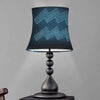 Blue Aquarius Zodiac Sign Print Bell Lamp Shade