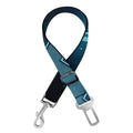 Blue Aquarius Zodiac Sign Print Dog Seat Belt