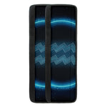 Blue Aquarius Zodiac Sign Print Refrigerator Handle Covers