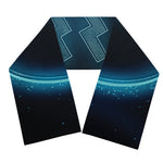 Blue Aquarius Zodiac Sign Print Scarf