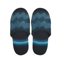 Blue Aquarius Zodiac Sign Print Slippers