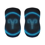 Blue Aries Zodiac Sign Print Bar Stool Covers