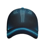 Blue Aries Zodiac Sign Print Baseball Cap
