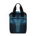 Blue Aries Zodiac Sign Print Bible Tote Bag