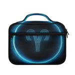 Blue Aries Zodiac Sign Print Briefcase Bible Bag
