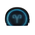 Blue Aries Zodiac Sign Print Coin Purse