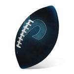 Blue Aries Zodiac Sign Print Rugby Ball