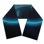 Blue Aries Zodiac Sign Print Scarf