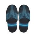 Blue Aries Zodiac Sign Print Slippers