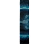 Blue Aries Zodiac Sign Print Table Runner