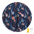 Blue Axolotl Pattern Print Basketball