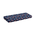 Blue Axolotl Pattern Print Piano Keyboard Cover