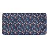 Blue Axolotl Pattern Print Towel