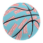 Blue Bacon Pattern Print Basketball