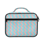 Blue Bacon Pattern Print Briefcase Bible Bag