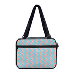 Blue Bacon Pattern Print Double Strap Bible Bag