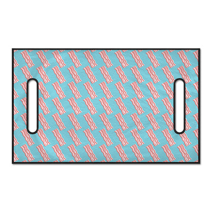 Blue Bacon Pattern Print Golf Cart Seat Cover
