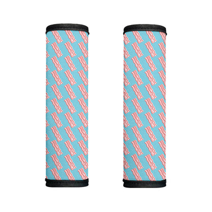Blue Bacon Pattern Print Handle Covers