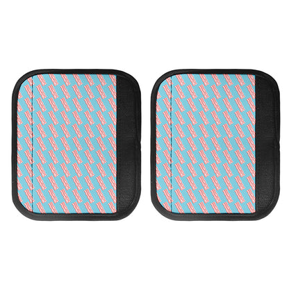 Blue Bacon Pattern Print Handle Covers