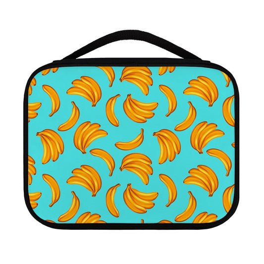 Blue Banana Pattern Print Classic Bible Case