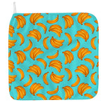 Blue Banana Pattern Print Hand Towel