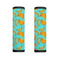Blue Banana Pattern Print Handle Covers