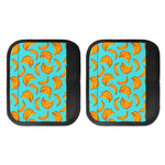 Blue Banana Pattern Print Handle Covers