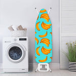 Blue Banana Pattern Print Ironing Board Cover