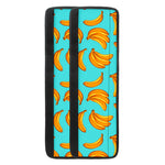 Blue Banana Pattern Print Refrigerator Handle Covers