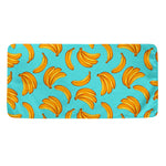 Blue Banana Pattern Print Towel