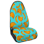 Blue Banana Pattern Print Waterproof Car Seat Cover