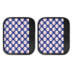 Blue Baseball Pattern Print Handle Covers