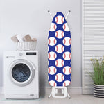 Blue Baseball Pattern Print Ironing Board Cover