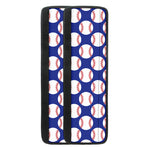 Blue Baseball Pattern Print Refrigerator Handle Covers