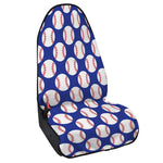 Blue Baseball Pattern Print Waterproof Car Seat Cover