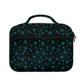 Blue Bitcoin Pattern Print Briefcase Bible Bag