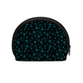 Blue Bitcoin Pattern Print Coin Purse