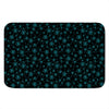 Blue Bitcoin Pattern Print Indoor Door Mat