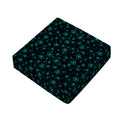 Blue Bitcoin Pattern Print Outdoor Seat Cushion Cover