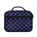 Blue Black And Yellow Plaid Print Briefcase Bible Bag