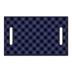 Blue Black And Yellow Plaid Print Golf Cart Seat Cover