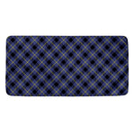 Blue Black And Yellow Plaid Print Towel