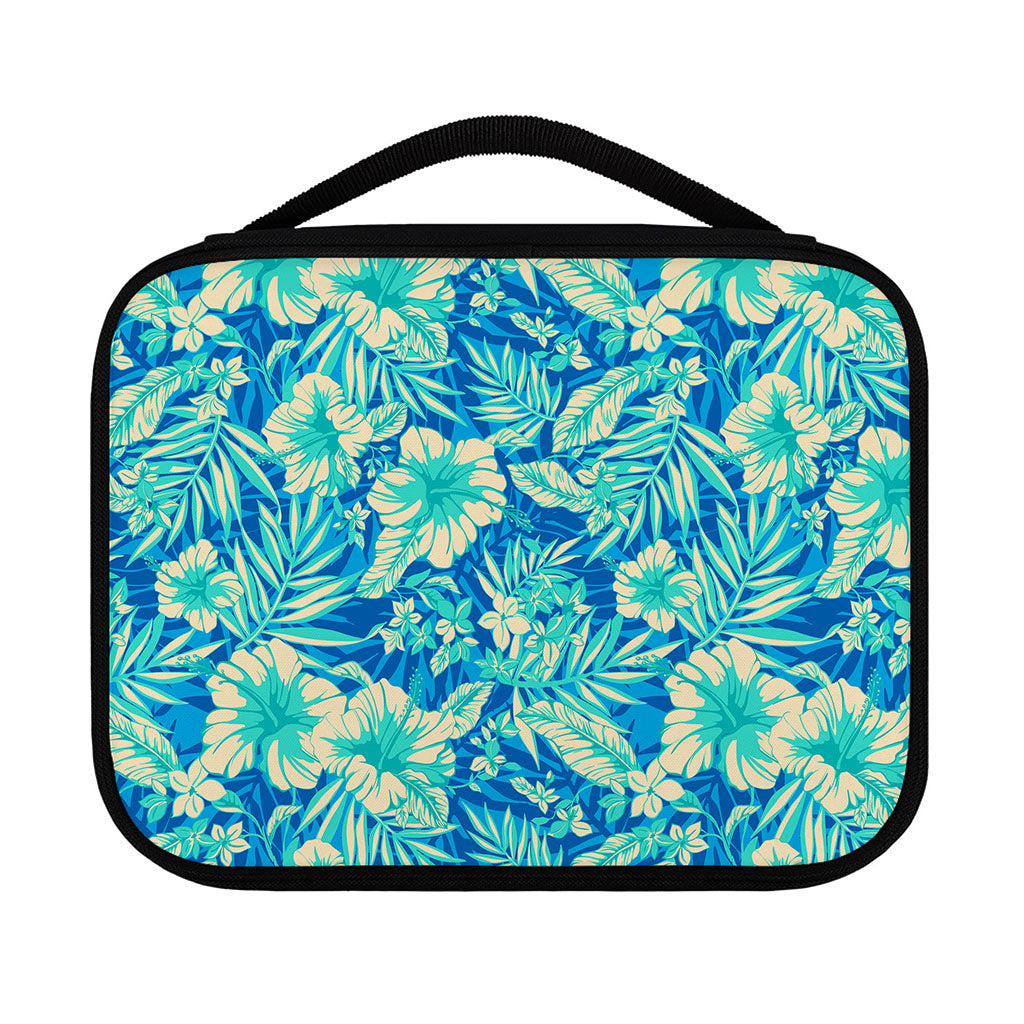 Blue Blossom Tropical Pattern Print Classic Bible Case
