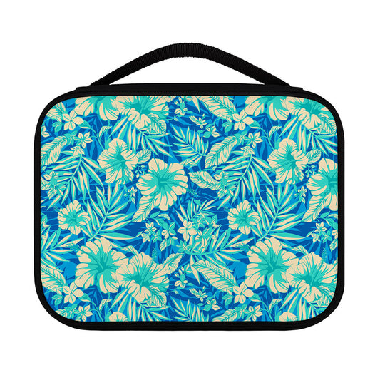 Blue Blossom Tropical Pattern Print Classic Bible Case