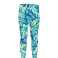 Blue Blossom Tropical Pattern Print Men's Leggings