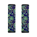 Blue Bohemian Paisley Pattern Print Handle Covers