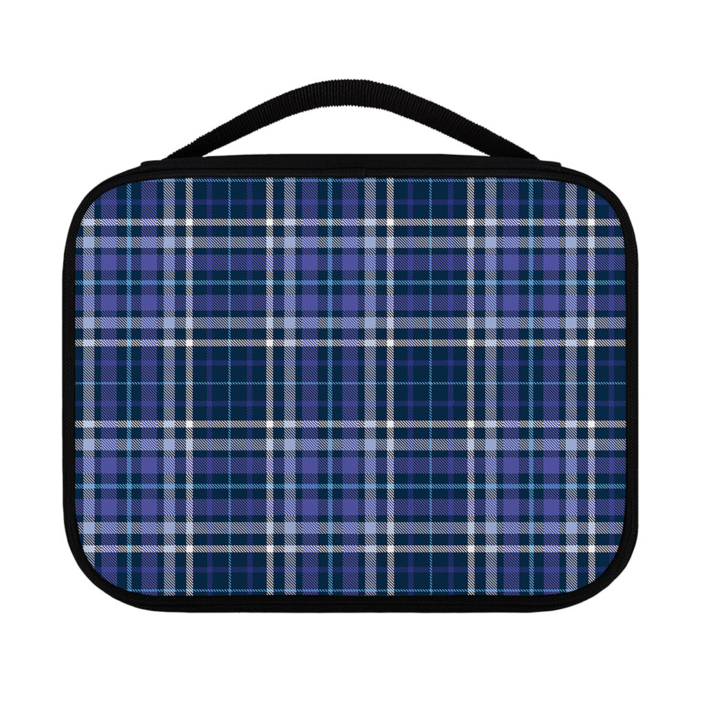 Blue Border Tartan Pattern Print Classic Bible Case