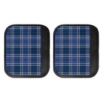 Blue Border Tartan Pattern Print Handle Covers