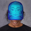 Blue Buddha Print Baseball Cap