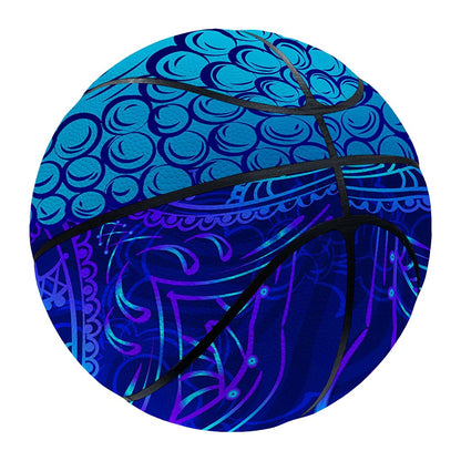 Blue Buddha Print Basketball